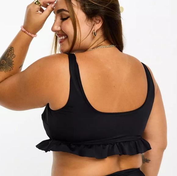 Asos Curve Ruffle Bikini Top - Picture 2 of 2